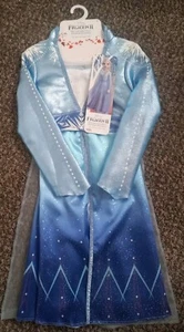 Brand New Disney Frozen II Elsa Adventure Dress Fits Girls Sizes 4-6X Costume - Picture 1 of 3