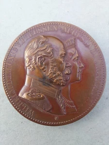 Rarität: Preußische Medaille Friedrich Wilhelm Kullrich (1821-1887) - Bild 1 von 2