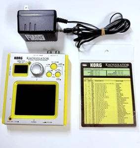 Korg Kaossilator Dynamic Phrase Synthesizer Used Tested & Working From Japan - Picture 1 of 8
