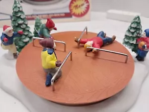 1996 Lemax Animated Village Collection Porcelain Merry Go Round #63170 Christmas - Picture 1 of 5