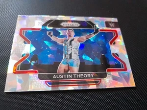Panini Wwe Prizm Austin Theory Cracked Ice Prizm - Picture 1 of 2