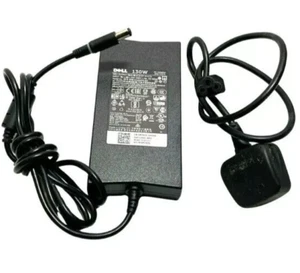 BRAND NEW GENUINE DELL 19.5V 6.7A 130W, 7.4mm Pin Size ORIGINAL AC ADAPTER UK - Picture 1 of 7