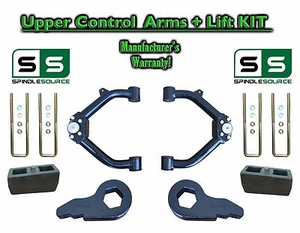 BRAZOS DE CONTROL SUPERIORES TUBULARES + KIT DE ELEVACIÓN 3"/4 PARA 99 - 06 Chevy Silverado Sierra 1500 - Imagen 1 de 1