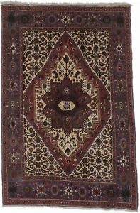 Extra KPSI Hand-Knotted Small 3X5 Vintage Style Oriental Area Rug Wool Carpet