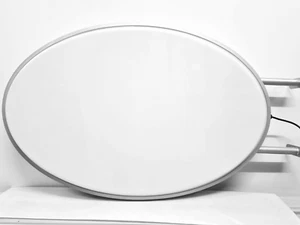 LED Leuchtkasten Doppelseitig OVAL 900 x 600 mm mit DIGITALDRUCK Leuchtreklame - Bild 1 von 6
