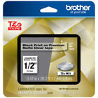 Genuine Brother Tze-135 P-Touch Label Maker Tape Tze135 Tz135 Tz-135 White Clear