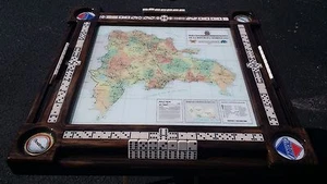 Dominican Republic Domino Table by Domino Tables by Art - Picture 1 of 12