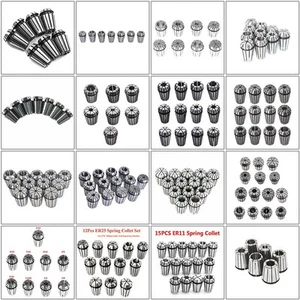 High Quality ER Chuck Collets Spring Carbon Steel ER11/ER16/ER20/ER25/ER32/ER40 - Picture 1 of 15