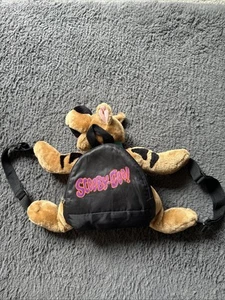 Vintage 1999 Scooby Doo Plüsch Mini Rucksack Stofftier Cartoon Network RAR - Bild 1 von 6