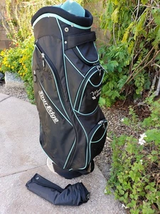 Neu Tour Edge Golf Damen 7-Wege Ultralite 4,13 Unzen Aqua Trim SCHWARZ Cartbag  - Bild 1 von 8