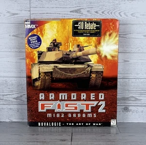 Vintage Armored Fist 2 M1A2 Abrams Spiel PC CD-ROM 1997 NovaLogic Neu Originalverpackt LESEN - Bild 1 von 22