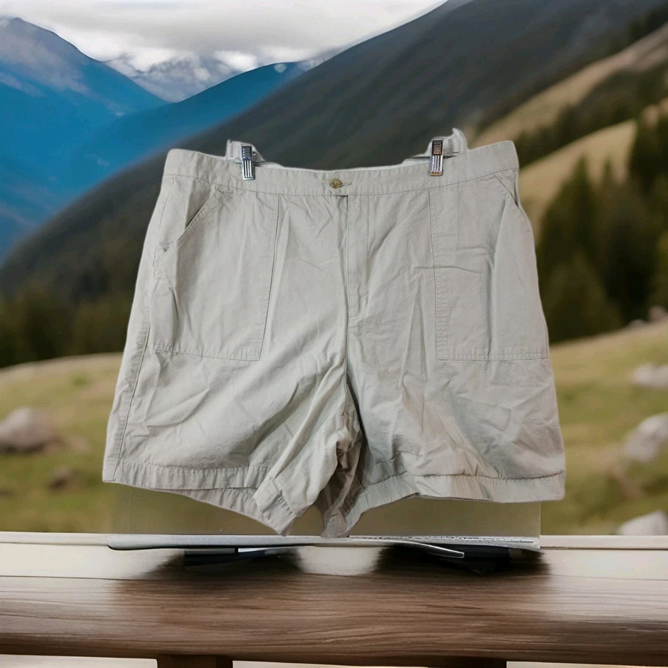 Covington Lightweight Beige Casual Shorts Womens 22W - Image 1 of 4