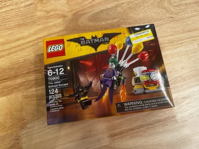 LEGO The Batman Movie 70900 Joker Balloon Escape 124 piezas retirado sellado sin usar, en caja nuevo en caja Foto 1 de 2