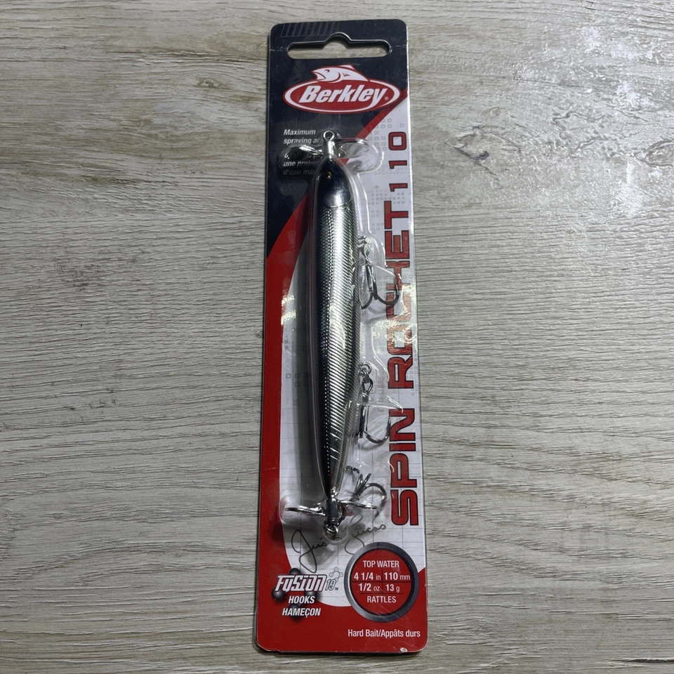 Berkley Spin Rocket 110 Topwater Lures 4.25in