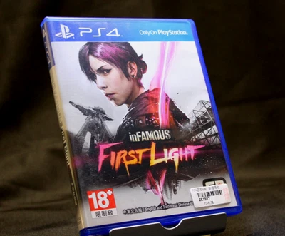 Infamous первый свет PS4 (Playstation 4, 2014) азиатский английский - без региона - Изображение 1 из 3