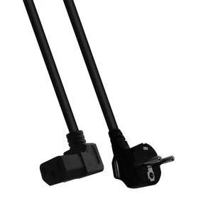 Down Angle 100cm Deutschland Stecker Abgewinkelt C13 Computer - Afbeelding 1 van 6