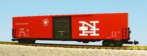 Coche de caja de una sola puerta USA Trains escala G 60 ft R19424A New Haven - Imagen 1 de 1