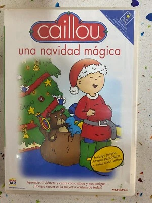 CAILLOU UNA NAVIDAD MAGICA DVD - DIBUJOS PARA PINTAR CANCIONES ...  ESPAÑOL PAL - Imagen 1 de 3