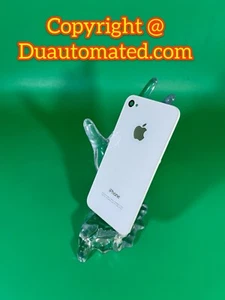 Apple iPhone 4 Battery Back Cover Glass A1349 White 100% Original - Picture 1 of 2