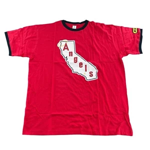 California Angels Shohei Ohtani #17 Vintage Style T-Shirt 7/30/21 XL Game Day - Picture 1 of 5
