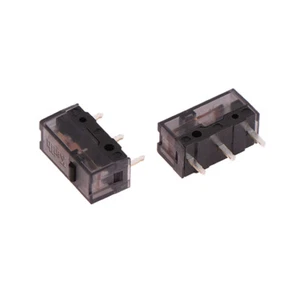 2PCS Kailh GM8.0 Micro Switch 80M Million Times Life Gaming Mouse 3Pin Black Dot - Afbeelding 1 van 12