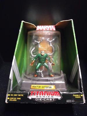 DOCTOR OCTOPUS: Marvel Heroes  Titanium Series Die-cast W/ Display Case — 第 1/2 张图片