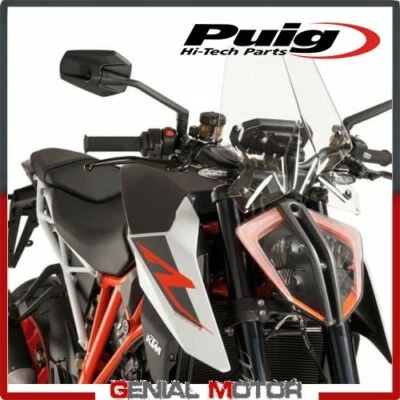 CUPOLINO PUIG TRASPARENTE 9692W per KTM SUPERDUKE 1290 R 2017 / 2019 - Immagine 1 di 2