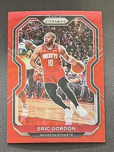 2020-21 Panini Prizm #51 Eric Gordon Red Wave Prizm Houston Rockets Basketball - Picture 1 of 2