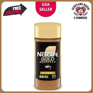 NESCAFÉ Gold Espresso Blonde, Instant Coffee 3.5 oz - Picture 1 of 7