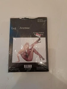 leg avenue seamless fishnet body stocking black - Picture 1 of 2
