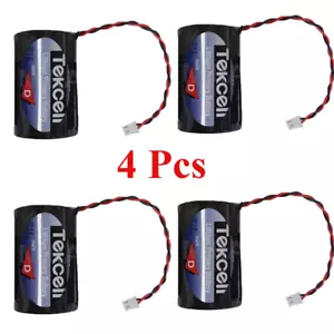 4pcs SB-D02 3.6V Li-ion Battery with Plug Non-rechargeable 19000MAH - Picture 1 of 9