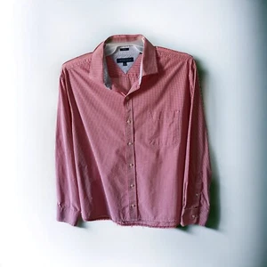 Camisa Tommy Hilfiger Para Hombre 17-17 1/2 Calce Ajustado Mangas Largas Con Botones - Imagen 1 de 6