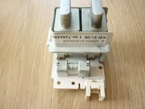 Interruttore pulsante originale usato Miele 2.12900.312 edst per lavatrice asciugatrice WT2679 - Foto 1 di 3