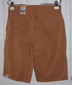 Arizona Jean Company Canvas Shorts Boys 18 Regular Brown Adjustable Waist NWT - Picture 1 of 4
