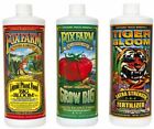 Fox Farm Soil Trio Nutrients Bundle, Big Bloom, Grow Big, Tiger Bloom Pint 16oz