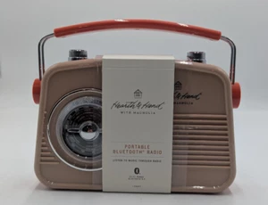 Radio Bluetooth AM/FM Portátil Retro Tonal Naranja - Hogar y Mano con Magnolia - Imagen 1 de 2