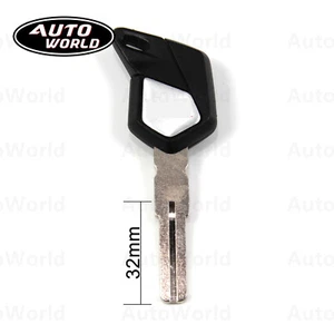 Motorcycle 32mm New Uncut Blade Blank Key For MV Agusta F4 F-4 F 4 1*P Black - Picture 1 of 5