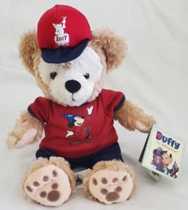Disney Parks Duffy Bear Stuffed Plush Teddy Bear Mickey Mouse Sorcerer 2017 NEW - Picture 1 of 14