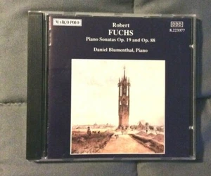 Robert Fuchs Piano Sonatas Op.19 and Op.88, Daniel Blumenthal Like New CD - Picture 1 of 2