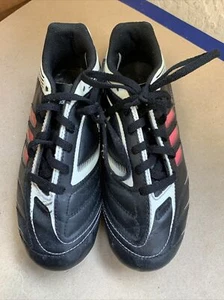 Adidas Soccer Cleats Black Pink V23660 Ezeiro RX III Youth Size 3 - Picture 1 of 8