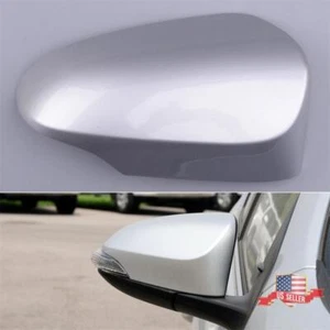 1 x Silver ABS Plastic Right Mirror Cap Clip-on For Toyota Corolla 2014-2019 USA - Imagen 1 de 6