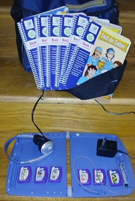 Leapfrog Quantum Leapad Sed De Saber Org Series, 6 Books and Cartridges, Case - Image 1 of 4