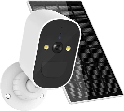 Telecamera di Sorveglianza Pannello Solare e Sensore Movimento Wifi Allarme IP66 - Immagine 1 di 4