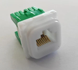 100 x CLIPSAL Iconic Compatible CAT6 RJ45 Data Jacks Inserts - Picture 1 of 1