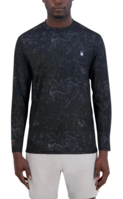 Camisa Spyder Swim para hombre manga larga Rashguard - La talla varía Foto 1 de 3