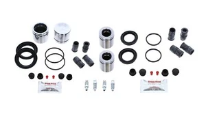 Anteriore e Posteriore Pinza Freno Kit Riparazione Revisione + Pistoni per BMW - Picture 1 of 4