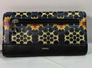 Relic Navy Floral Caraway Checkbook Wallet - Bild 1 von 7