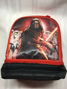 Lonchera STAR WARS - Compartimentos con cremallera delantero e inferior - Rojo Negro - Imagen 1 de 6