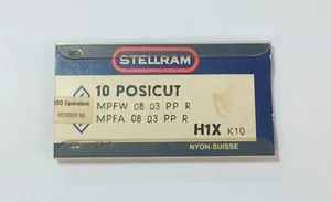 Stellram Posicut MPFA 08 03 PP R Grade H1X k10 (Pack of 10) (EB0-406) - Picture 1 of 2