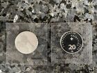 Roger Federer 20 Swiss Francs commemorative silver coin 0.835 stamp, shiny